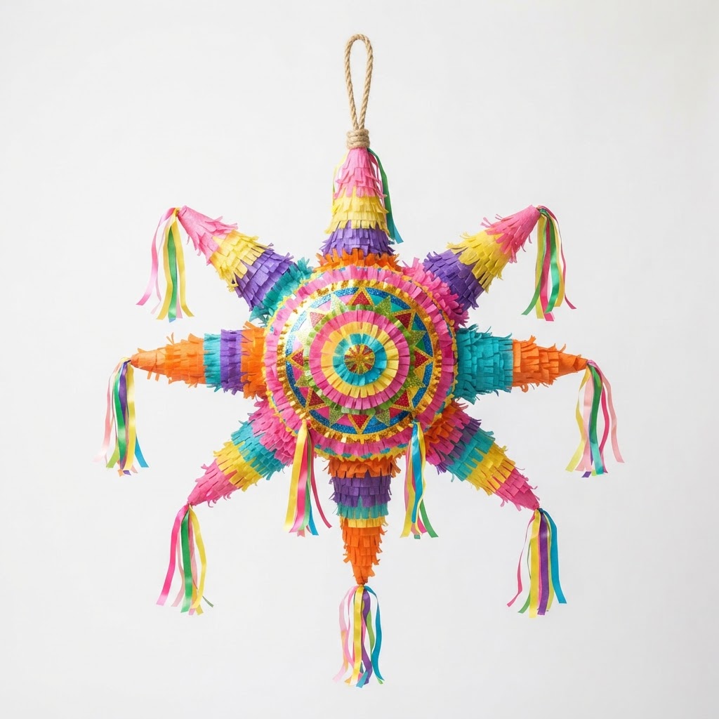 Colorful piñata
