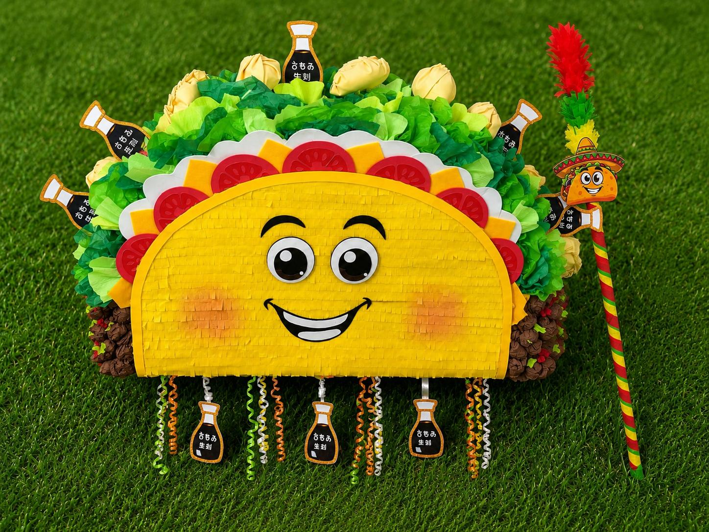 Smiling Taco Piñata