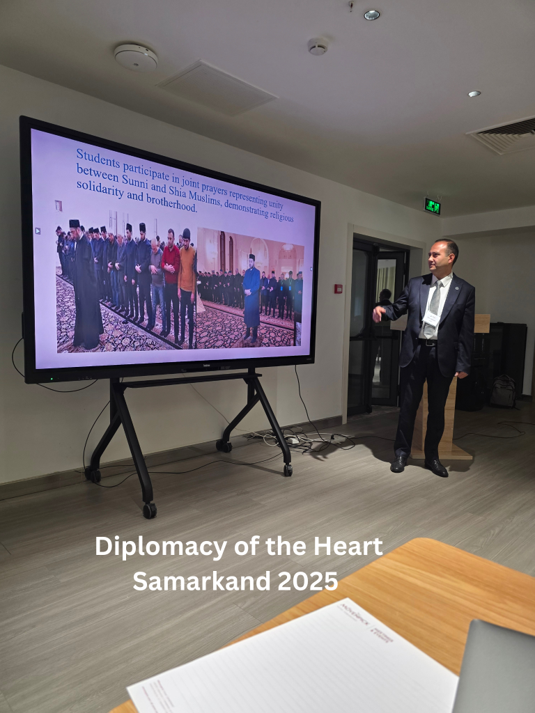 Presentation — Diplomacy of the Heart Conference, Samarkand 2025