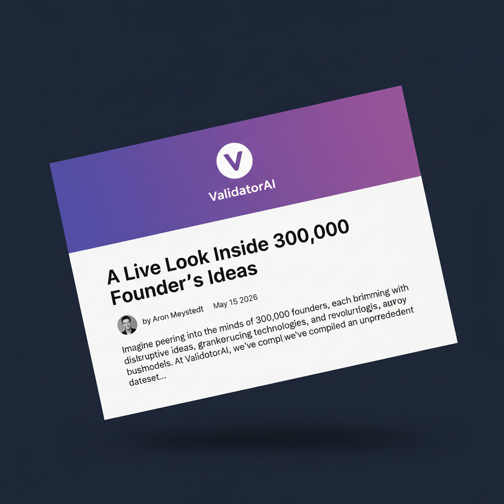 Newsletter preview — A Live Look Inside 300,000 Founder's Ideas