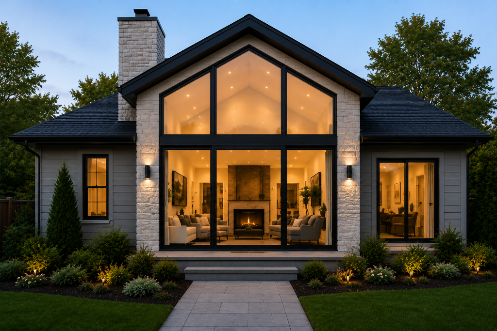 Fiberglass picture window