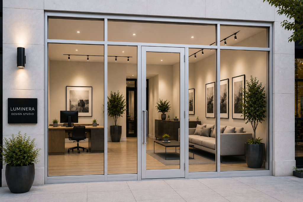 Inline 400 Series storefront