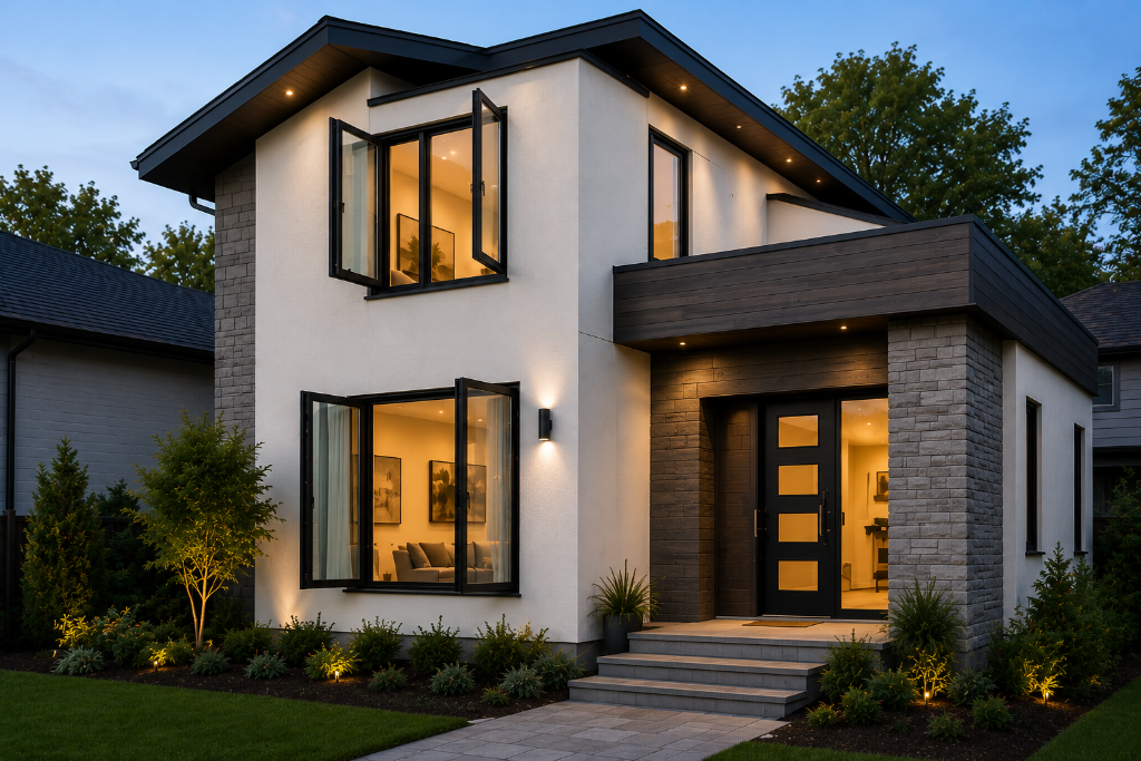 Fiberglass casement window