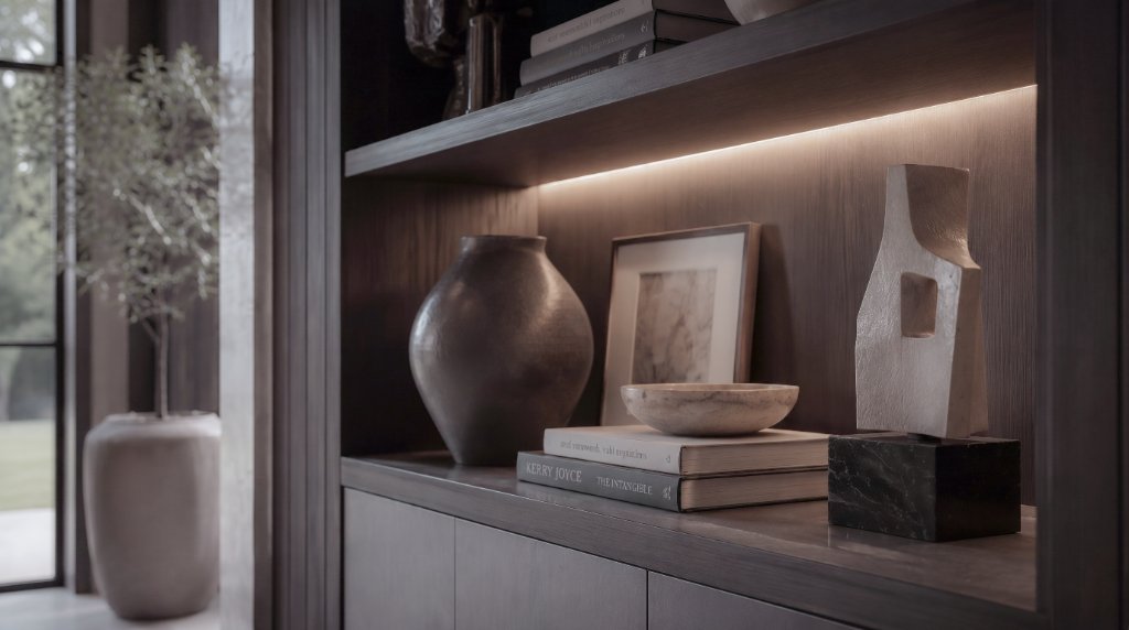 Interior design detail for Windermere home