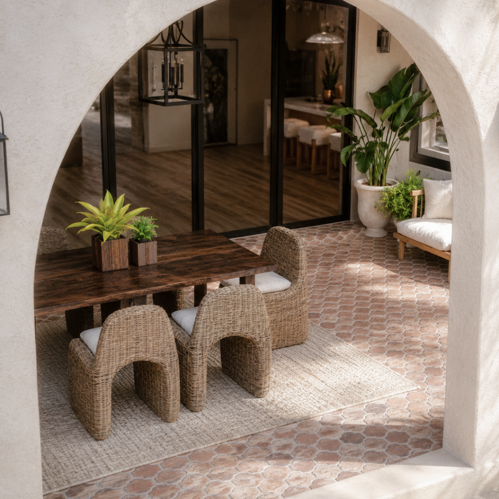 Cape Coral retreat with cohesive indoor-outdoor design by ANA Studio
