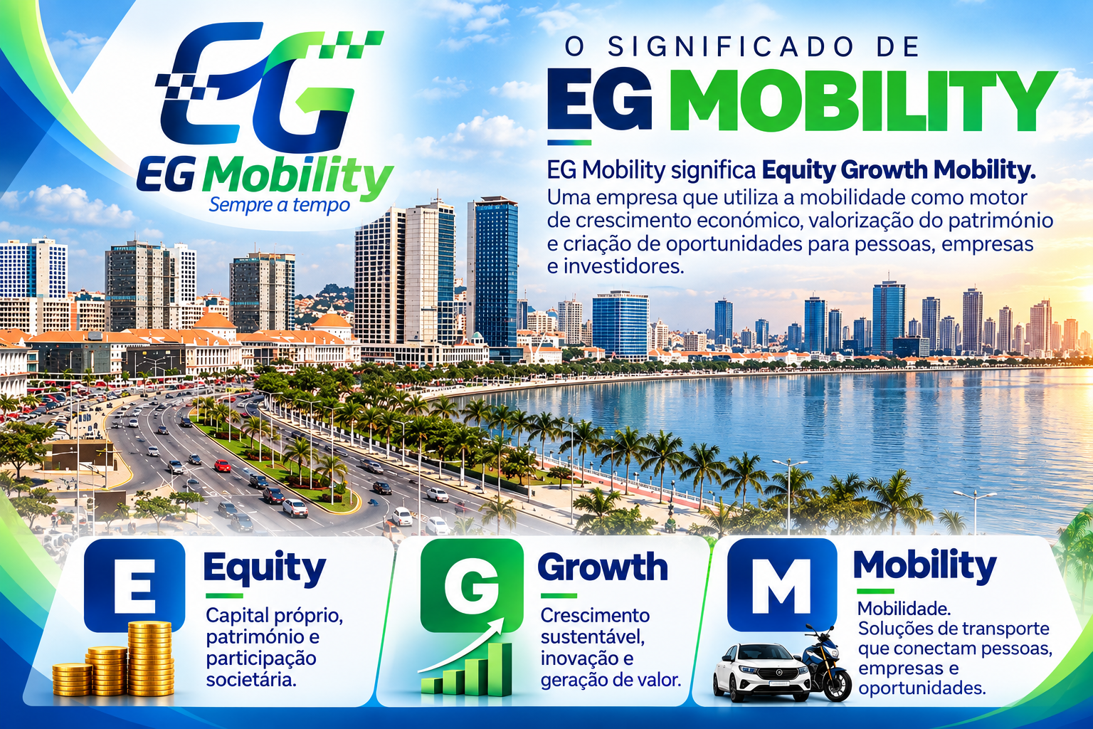 O significado de EG Mobility — Equity Growth Mobility
