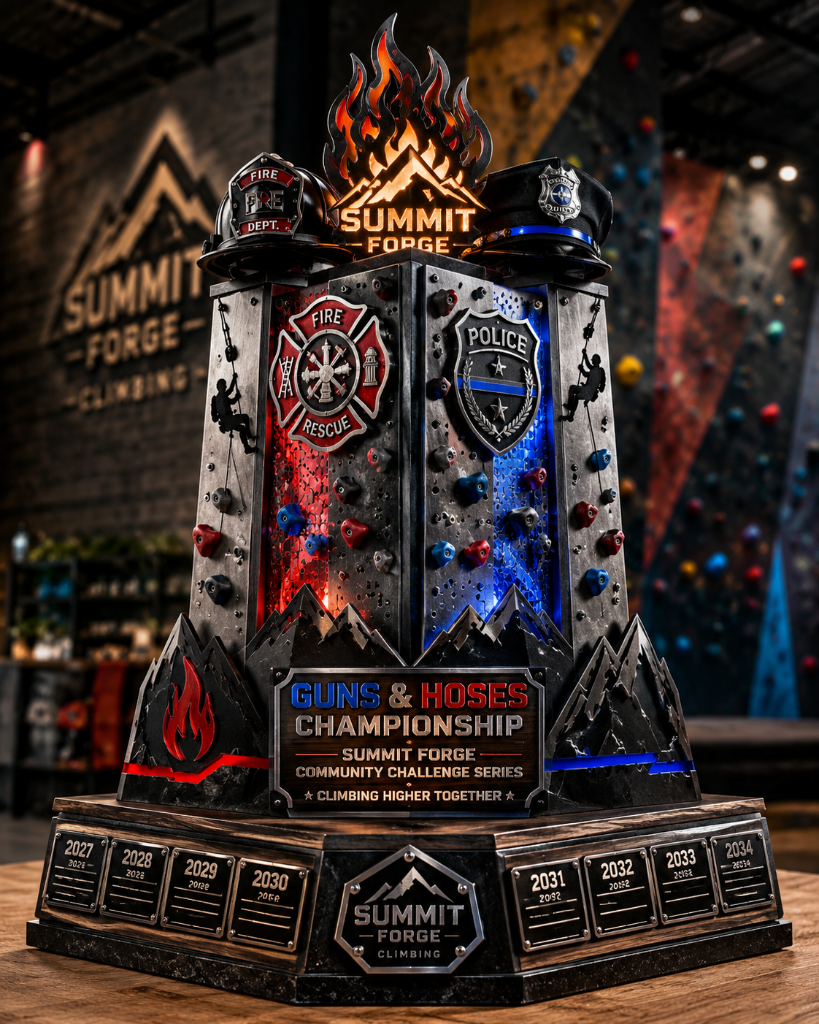 Guns & Hoses Championship Trophy Concept