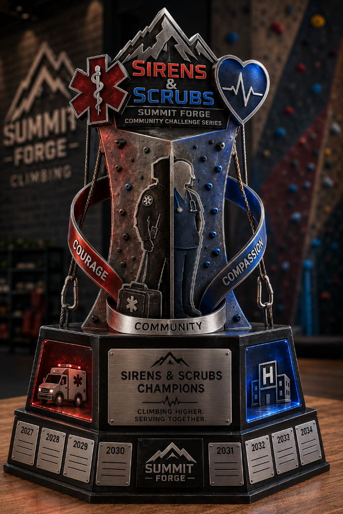 Sirens & Scrubs Championship Trophy Concept