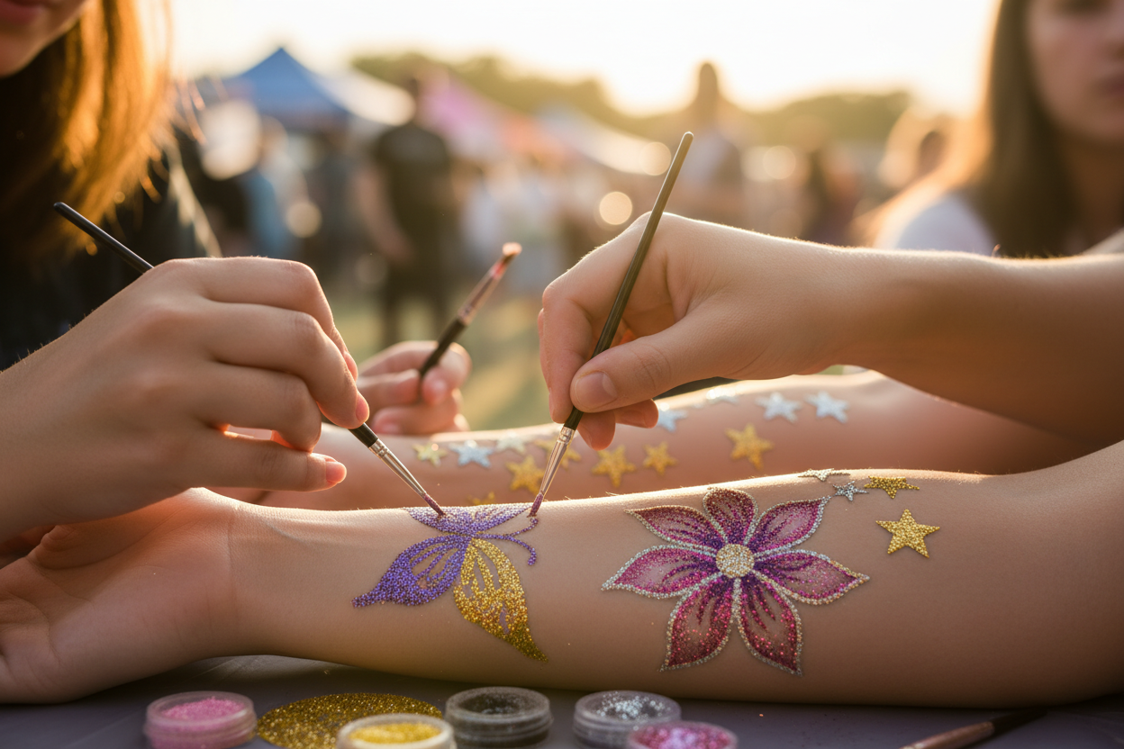 Glitter Tattoos & Temporary Tattoos 1