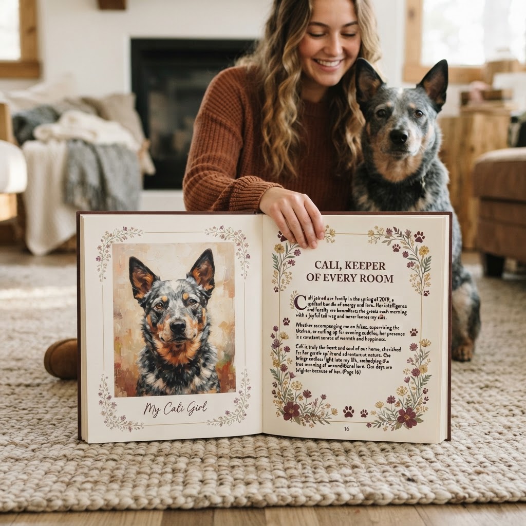 Cali, the Blue Heeler illustrated book cover
