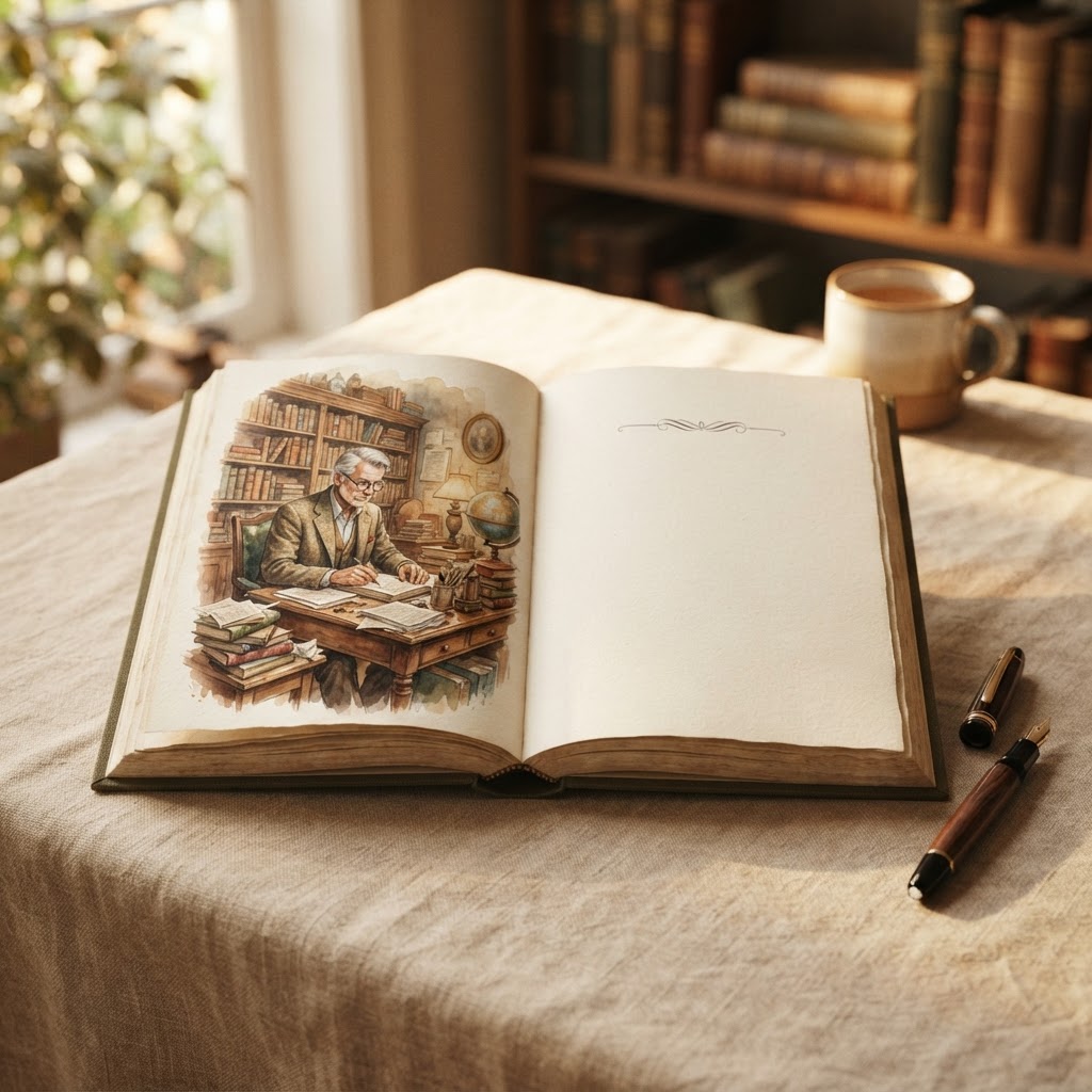 Retirement Illustrated Editions personalized illustrated hardcover book by Orvelle Editions