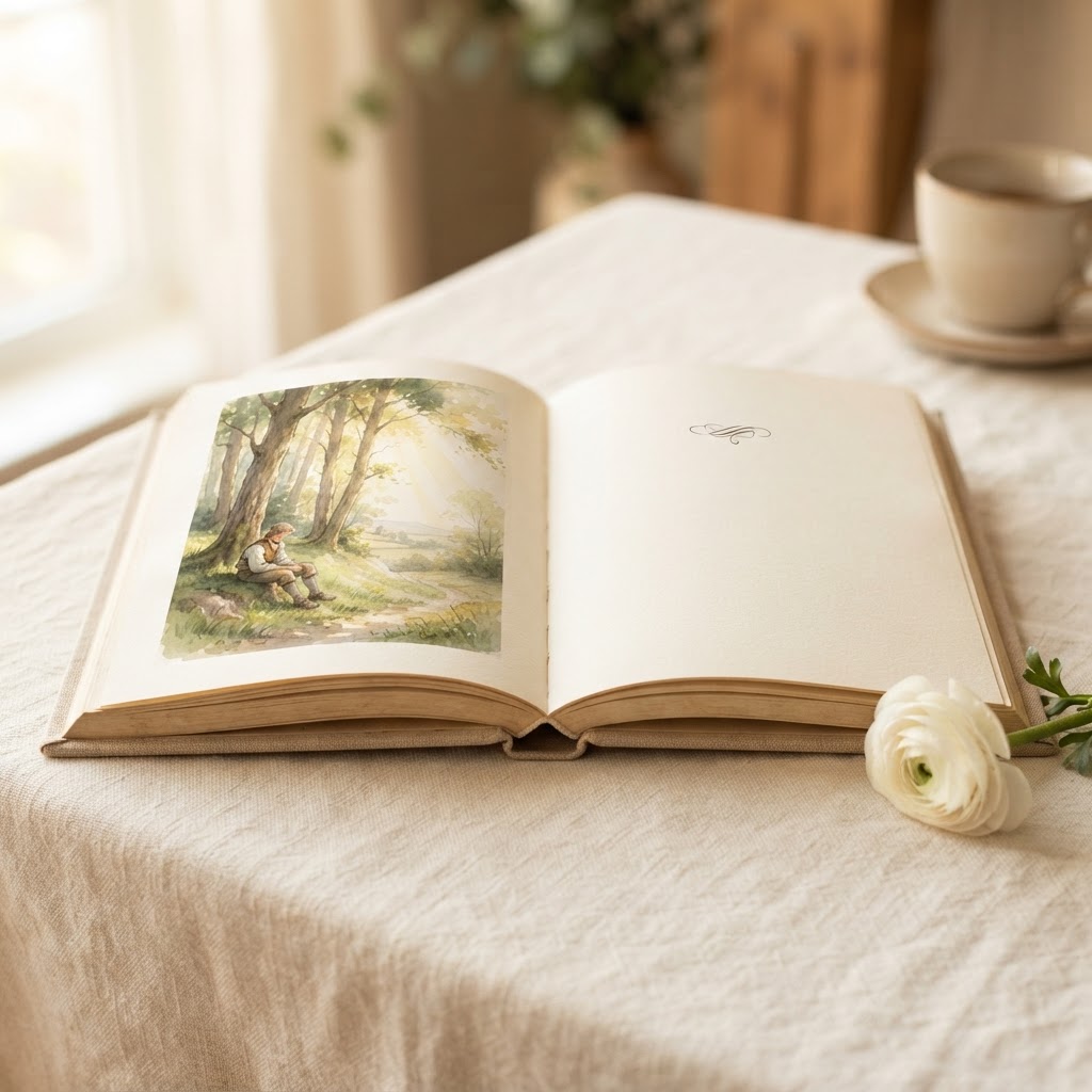 Memorials personalized illustrated hardcover book by Orvelle Editions