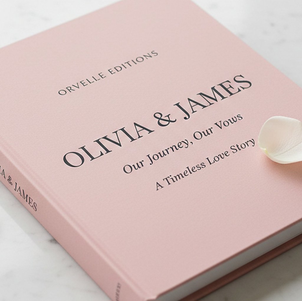 A finished wedding edition designed around the occasion