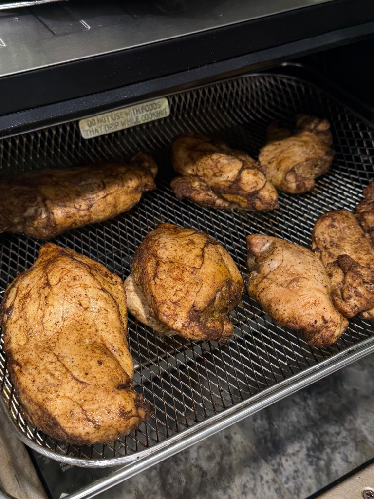 فريكة بالدجاج مع سلطة الفتوش 5