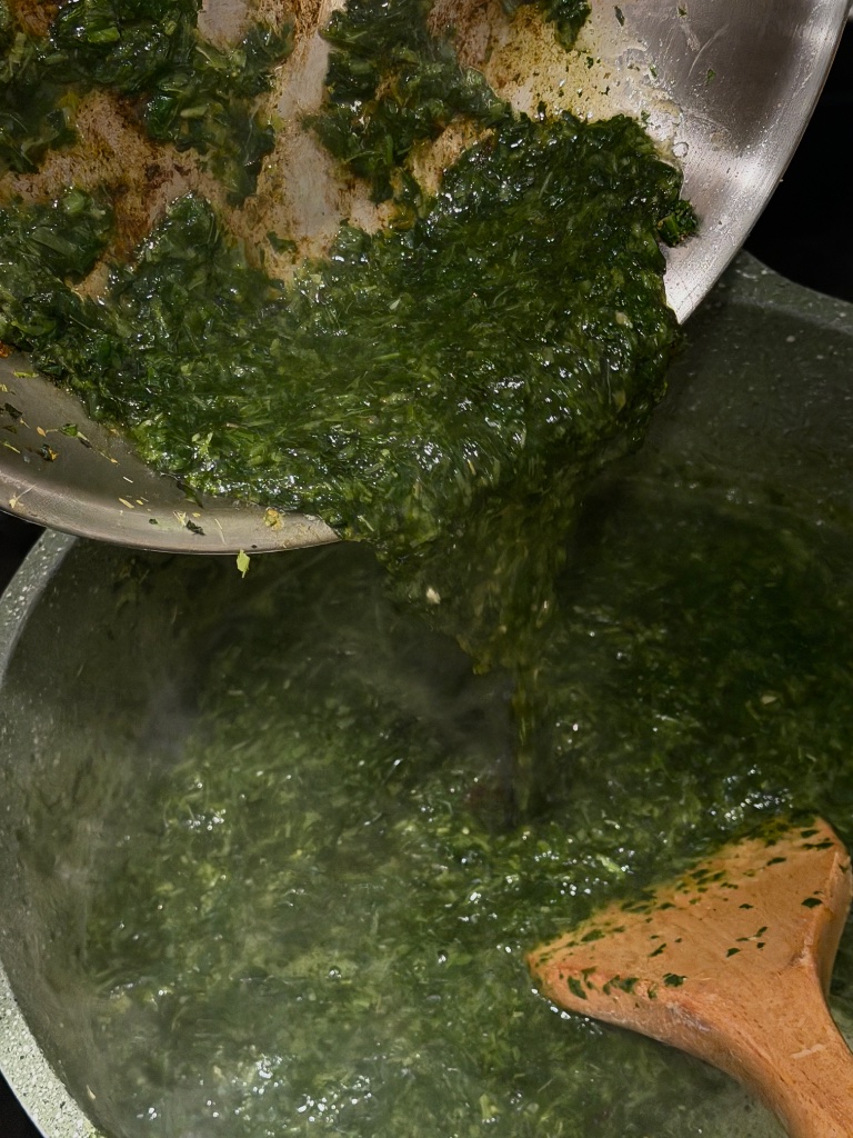 ملوخية ورز مع دجاج 6