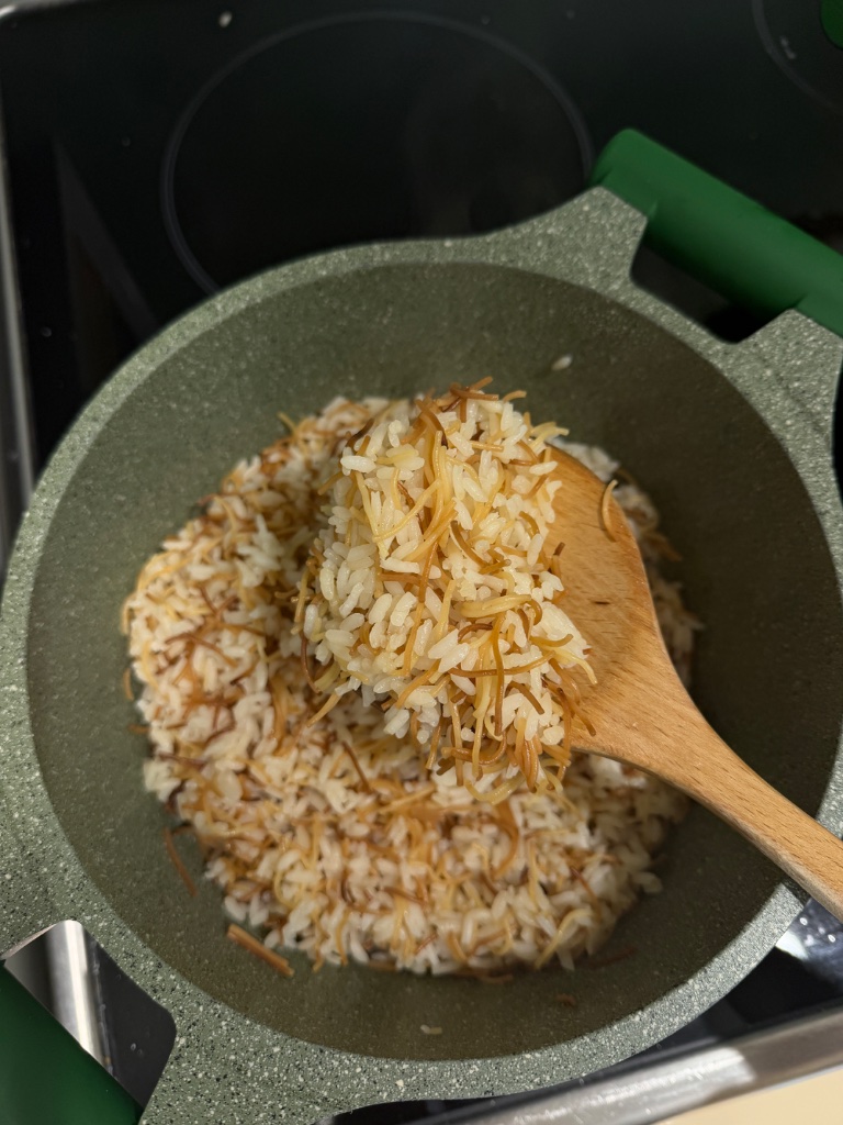ملوخية ورز مع دجاج 4
