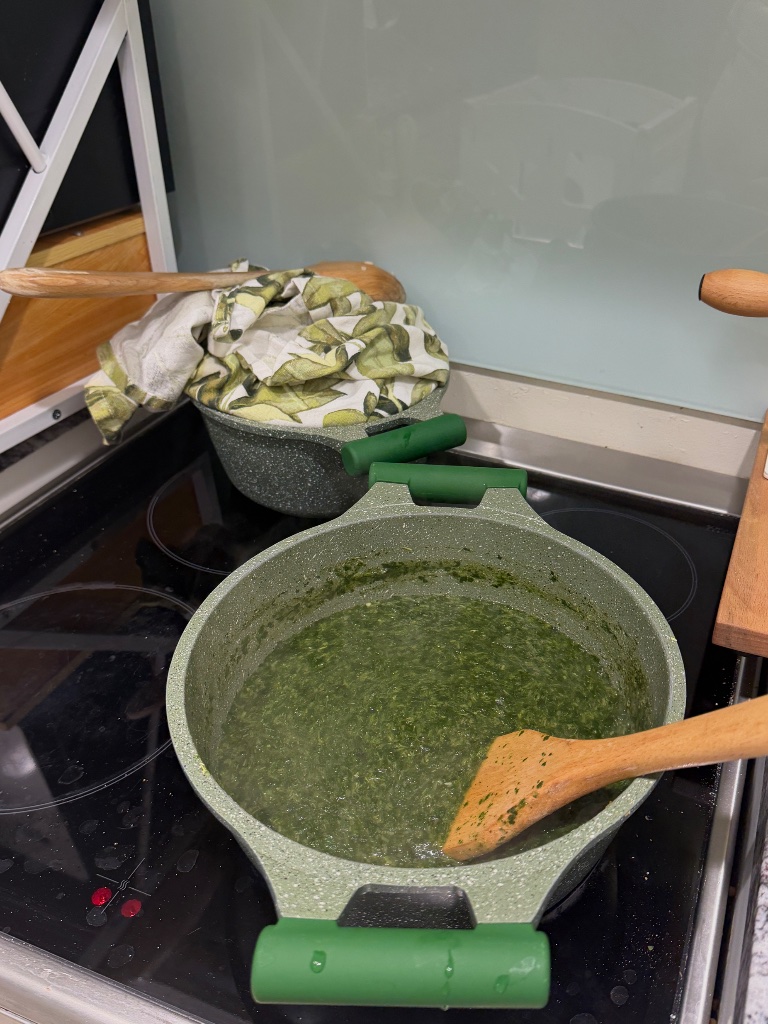 ملوخية ورز مع دجاج 7