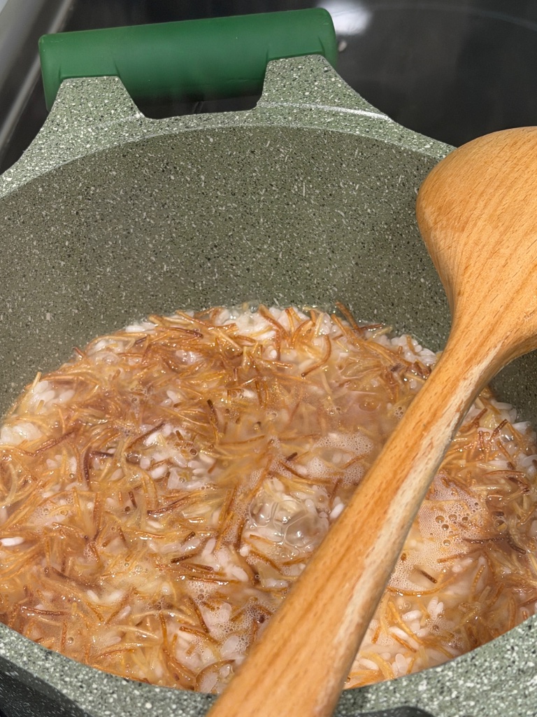 ملوخية ورز مع دجاج 3