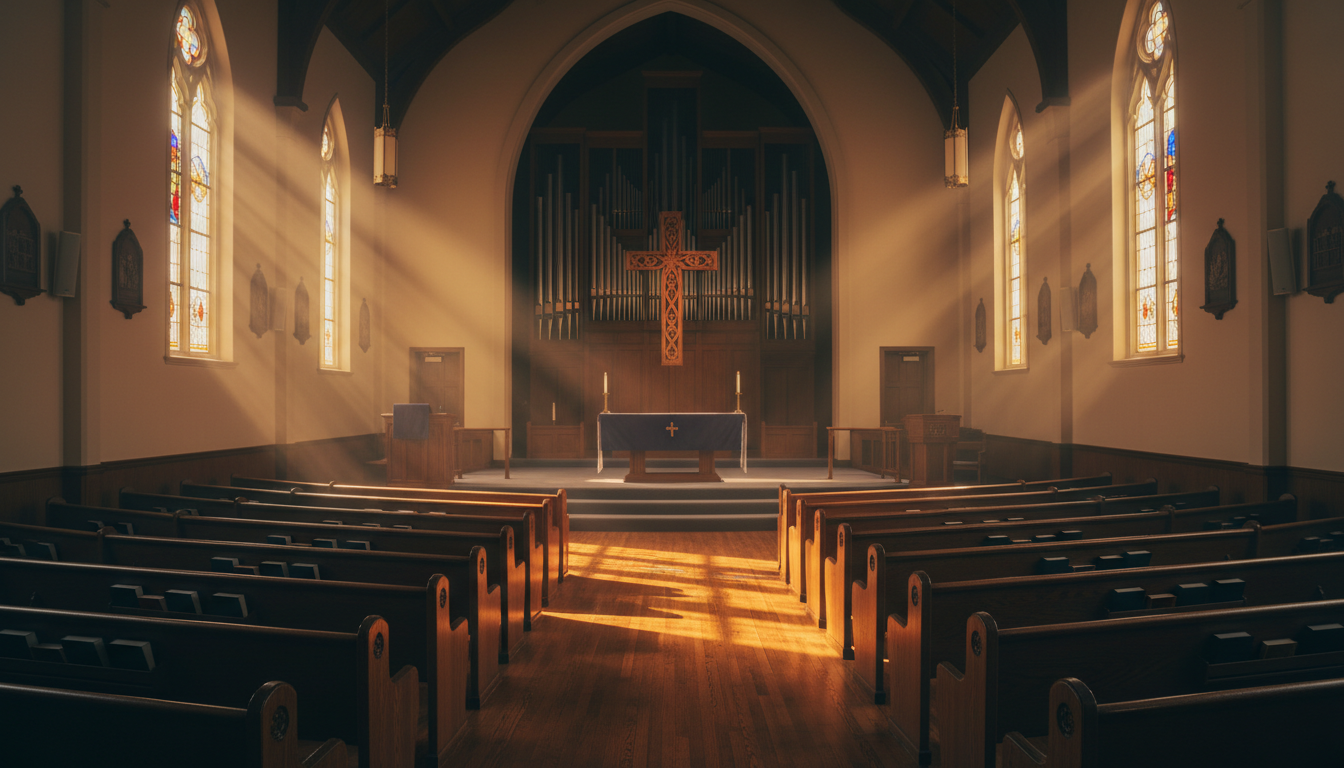 Salem Baptist Church interior