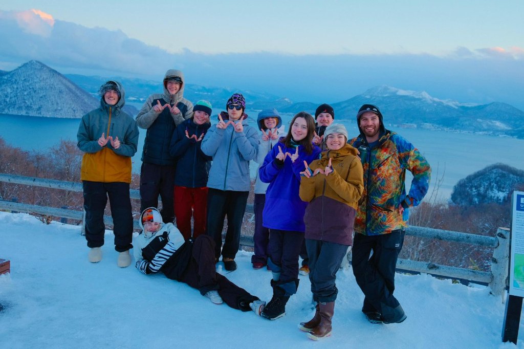 WCU group photo in Japan