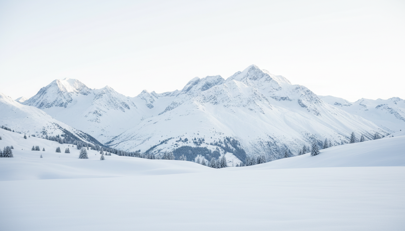 Swiss Alps panorama near Gstaad