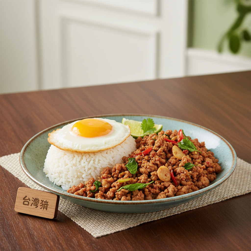 泰式打拋豬飯
