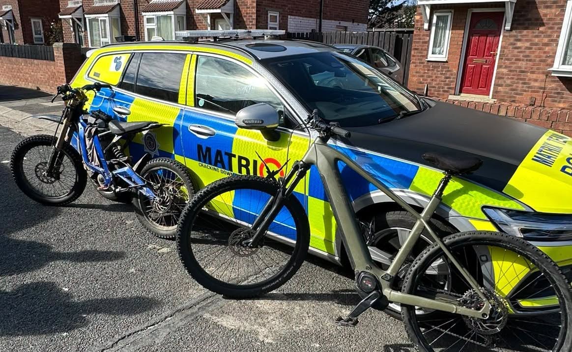 Illegal e-bikes seized as part of enforcement action