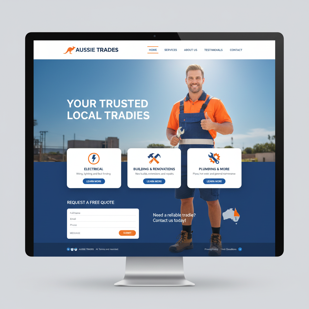 Tradie Website