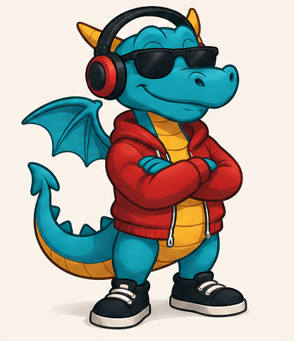 Trendy Dragon confident