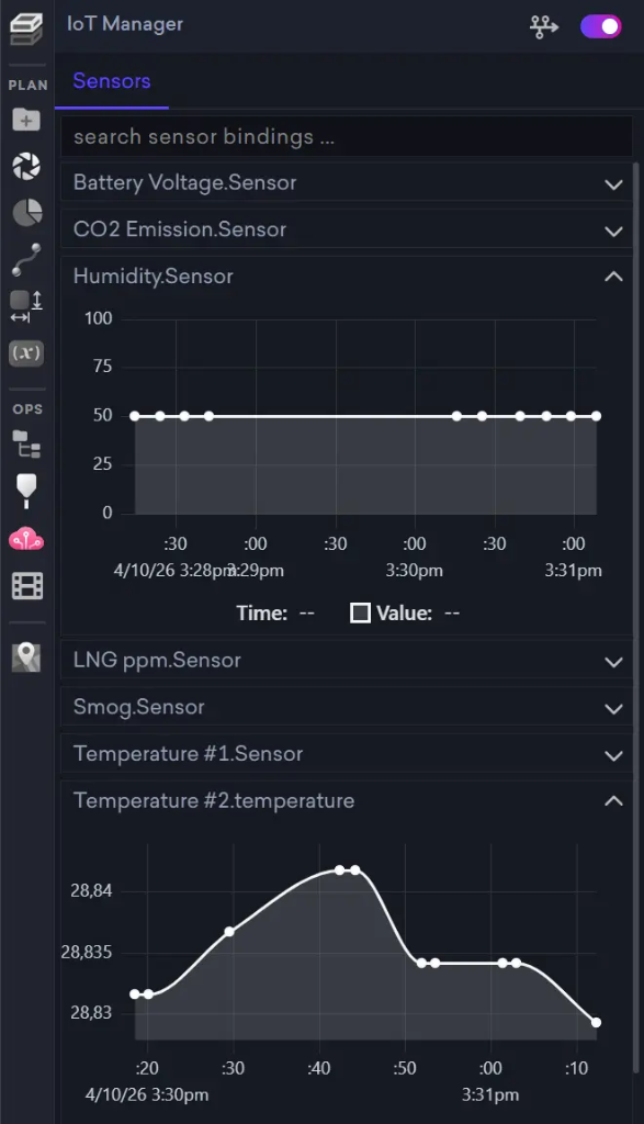 Moicon IoT sensor manager