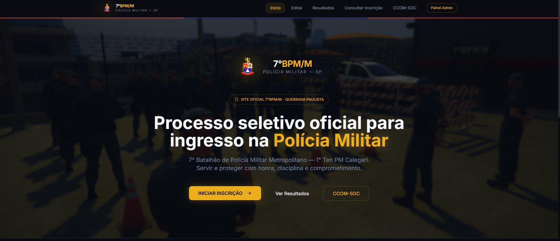 TEMPLATE - PORTAL DE REC CORP FIVEM template preview