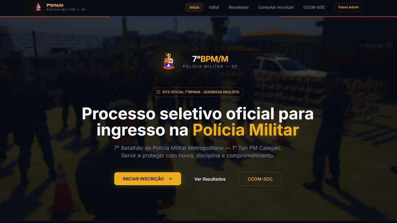 TEMPLATE - PORTAL DE REC CORP FIVEM template preview
