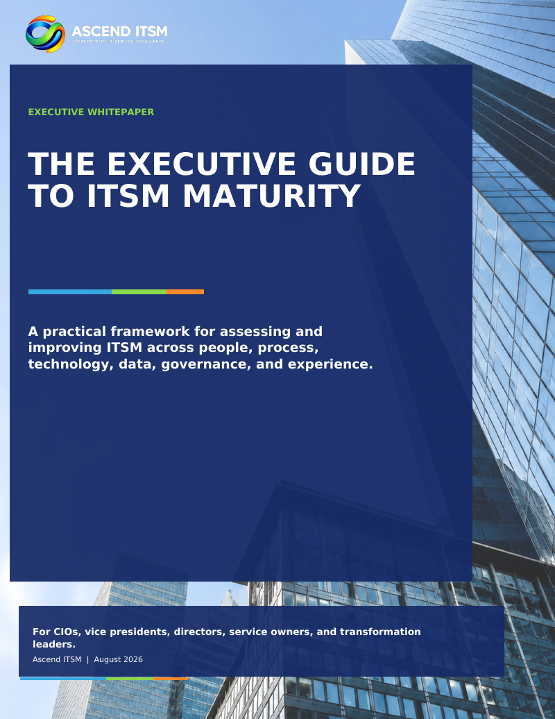 The Executive Guide to ITSM Maturity