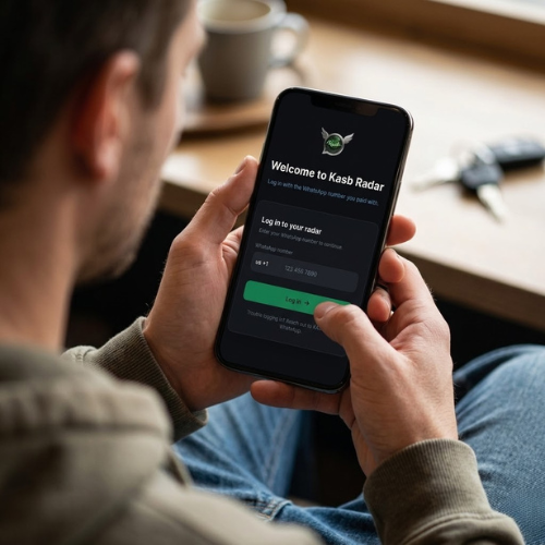 Log in with WhatsApp