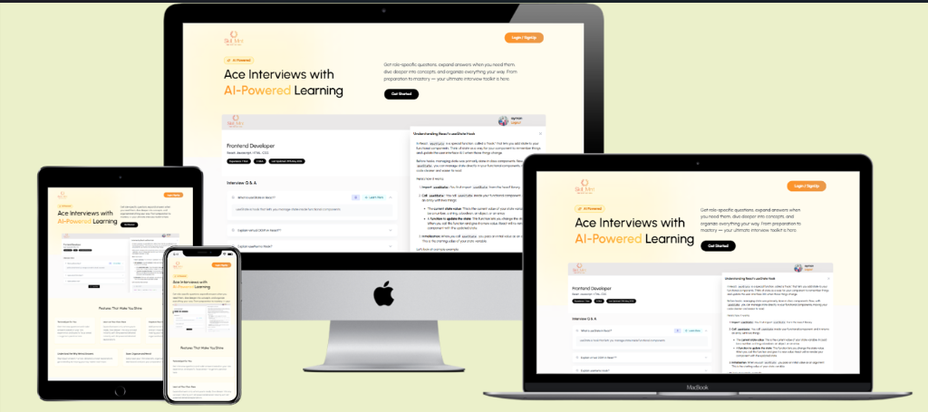 Skill Mint — AI Interview Prep Platform
