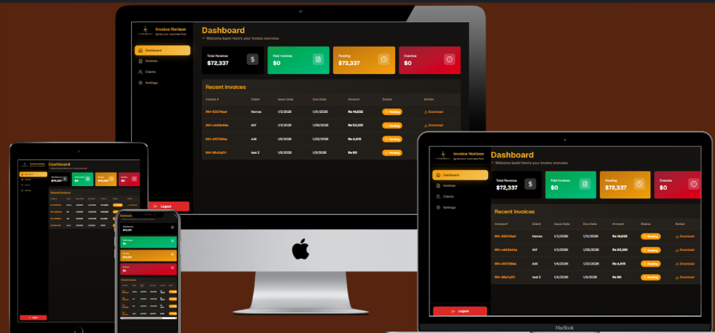 Invoice Horizon — Billing & Invoice Management