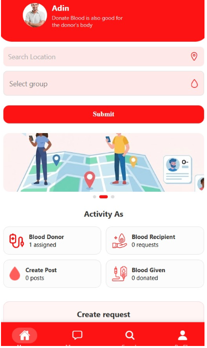 Blood Donor Hub — Emergency Donor Network
