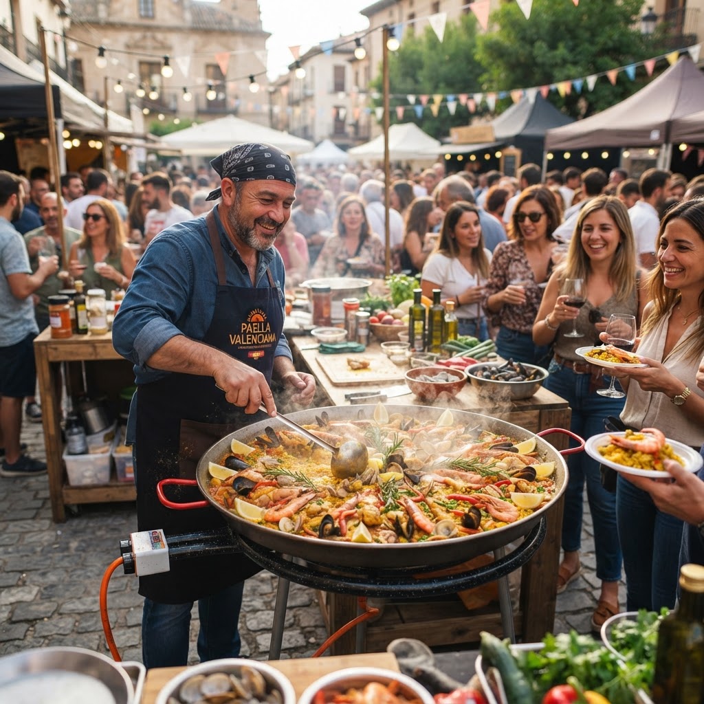 poêle à paella (50 personnes)