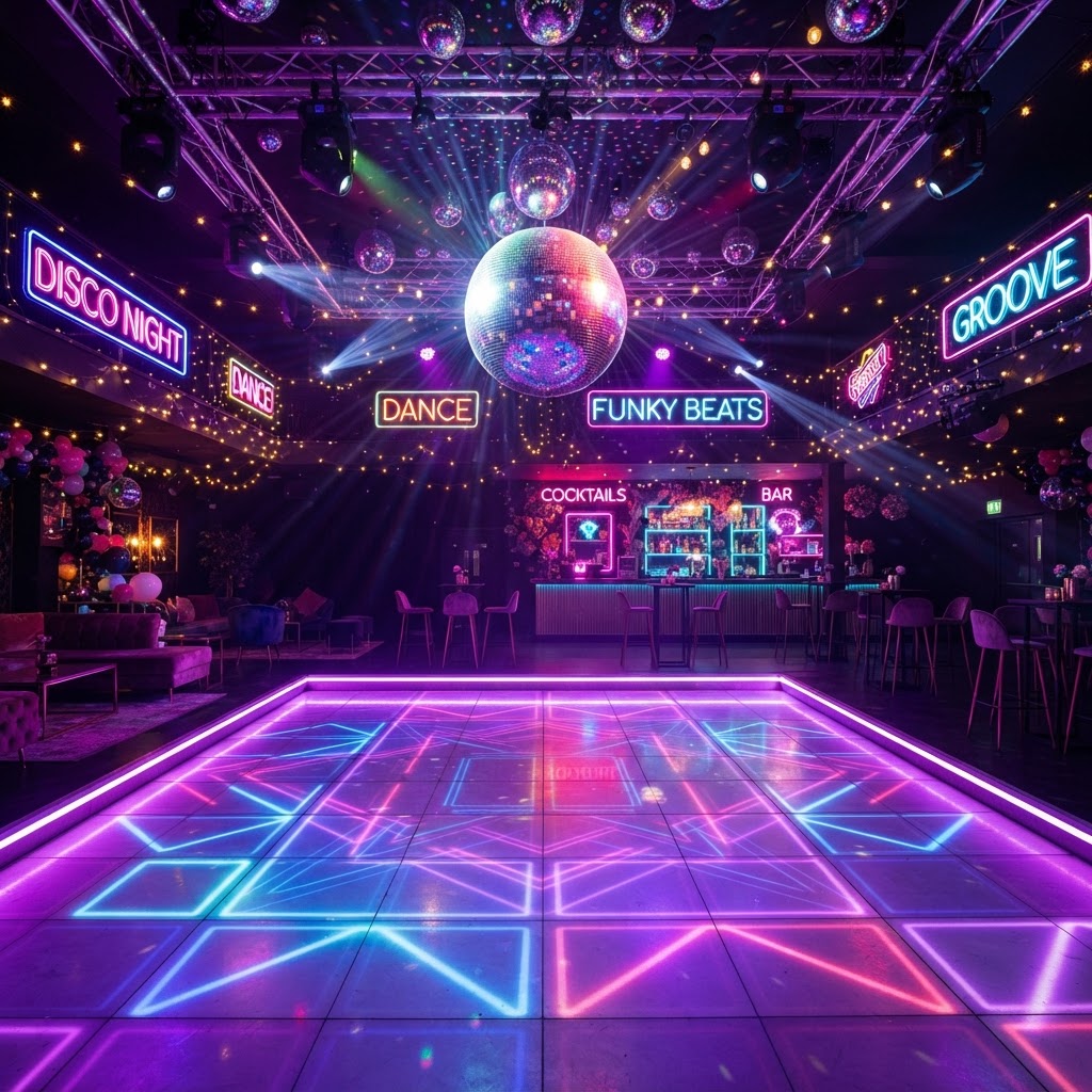 Décoration Disco