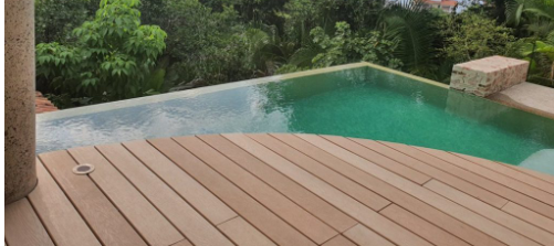 Deck panel automatizado para alberca