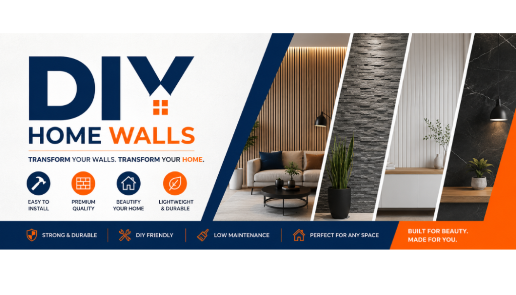 DIY Home Walls — Transforma tus muros, transforma tu hogar