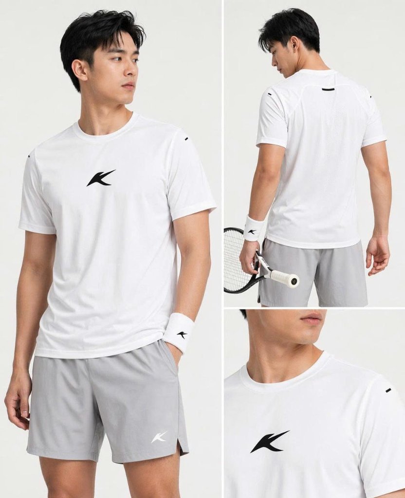KAZE Tee - Logo K — Đen