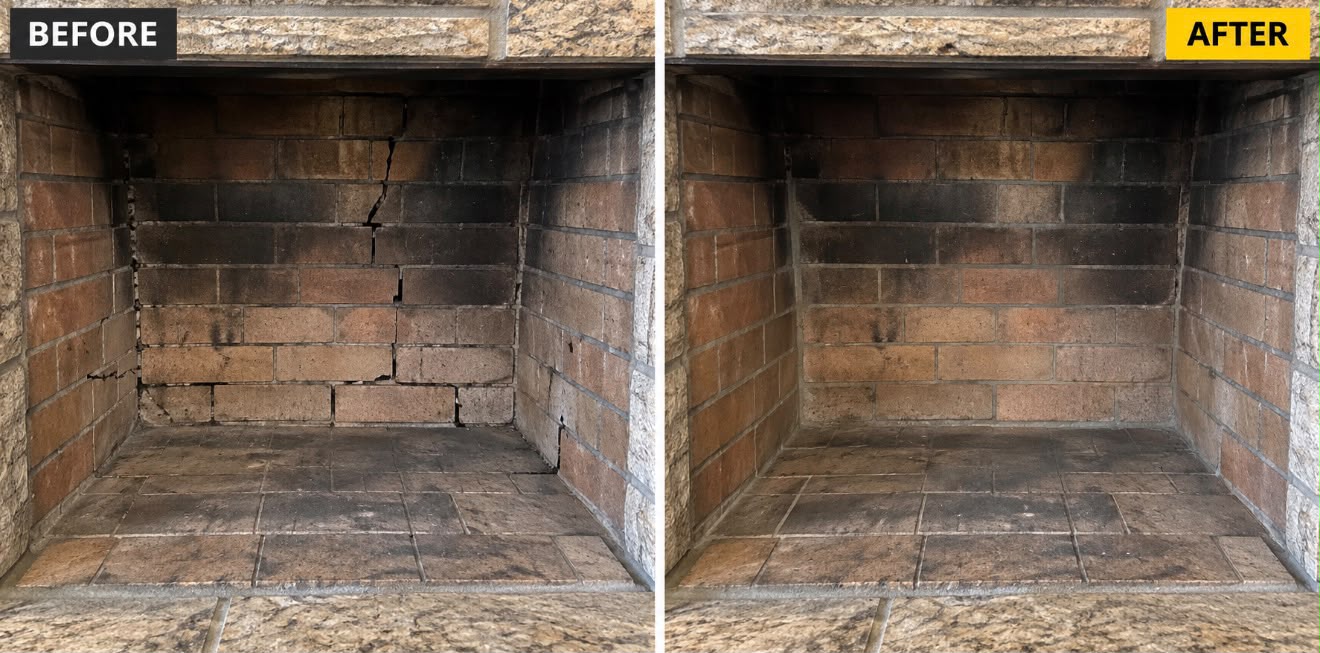 Fireplace Crack Repair in West Long Branch, NJ