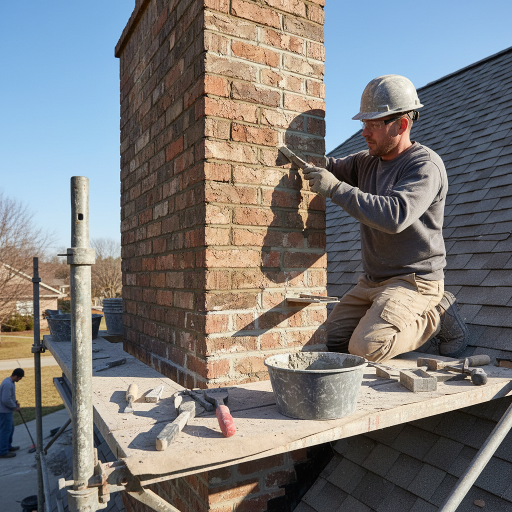 Chimney Pointing in West Long Branch, NJ 2