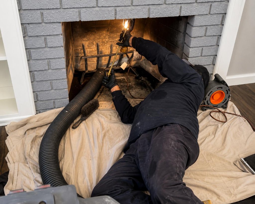 Chimney Cleaning in West Long Branch, NJ 4