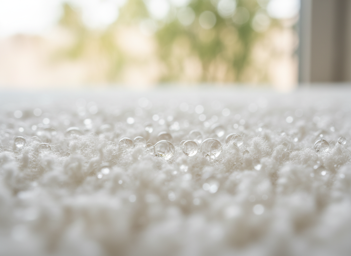 Professional carpet cleaning with hot water extraction
