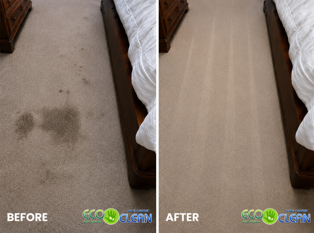 Before and after - Bedroom Cleaning