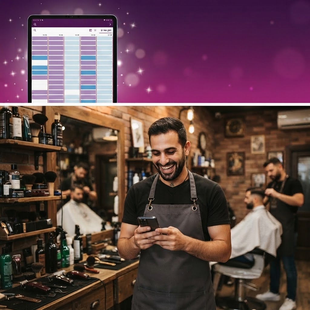 פחות טלפונים. יותר תורים.