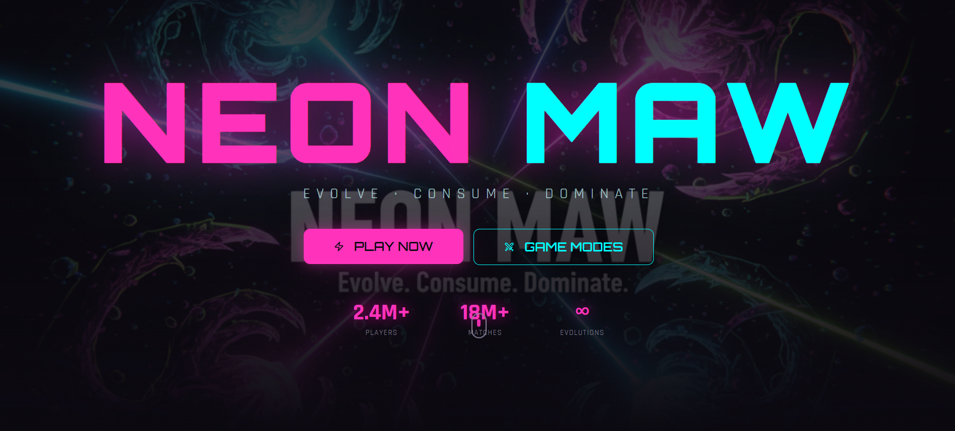 neon maw template preview