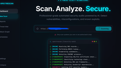 spectreScan template preview
